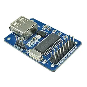 Robocraze CH376 USB Host Interface Module | USB Flash Disk Drive Module Read/Write USB host module -(Pack of 1)