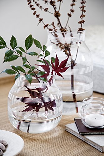 Kähler Design Glasvase Omaggio Klar 17cm - 2