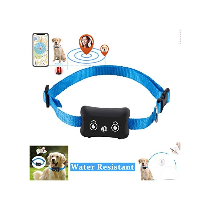 Likorlove Traqueur GPS Intelligent pour Animaux de