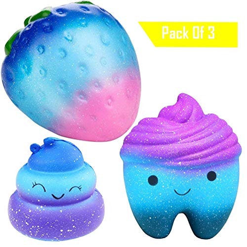 Desire Deluxe Squishies Pack Slow Rising Popcorn UK Jumbo Scented Squishy Chips Squeeze French Fries Toy Stress Reliever Gift