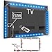 Produktbild TOP-MAX TV Hintergrundbeleuchtung LED 2x40cm+2x60cm Streifen licht RGB 5050 IR Fernbedienung DC 5V  Stimmungsbeleuchtung Farbwechsel für TV Computer