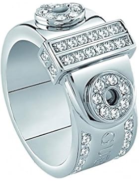 Guess Damen-Ring ABSOLUTE Kristall weiß Gr. 54 (17.2)-UBR28514-54