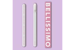 GELDIS Spazzolino da Denti Manuale con Setole Morbide in Plastica Riciclata per Uso quotidiano - 100% Riciclabile (ULTRASOFT)