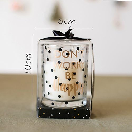 JJALZ Aromatherapy Candle Decoration Decoration Cup Wax Pot Soybean Wax Beeswax Smoke-Free Green Essential Oil,Wave Point