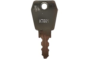 EuroLocks Ersatzschlüssel K8000 bis K8499 - für Briefkasten, Universalschlösser, Möbelschlösser, etc. von EuroLocks - Nachschlüssel, Zusatzschlüssel nach Nummer/Code - Schließung K8167