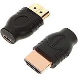 pjp electronics Micro Hdmi Female HDMI Adapter Type A Male to Type D