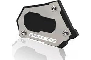 BROEL Prolunga cavalletto laterale moto Per BMW Per R1250GS Per R 1200 GS LC ADV R1250GS Per Adventure R 1250 GS Prolunga cavalletto moto Prolunga cavalletto laterale Cavalletto laterale (Colore : Metallic