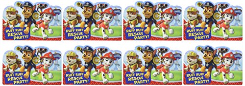 8 Einladungskarten mit Umschlägen „PawPatrol“