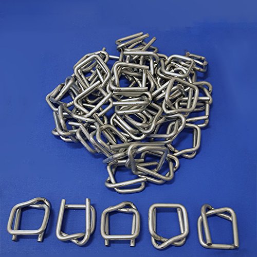 1000 Metallklemmen für Umreifungs​band 19 mm verzinkt Verschlussklemmen Klemmen