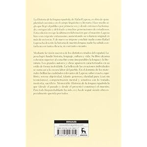 Historia de la lengua española (MANUALES)