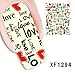 MLMSZ 3D Nail Art Water Transfer Manicure Decal / Tattoo / Sticker (Love and Red Heart)