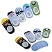Imixlot Cute Cartoon Infant Toddler Baby Boys Cotton Animal Anti-Slip Booties Socks 0-16 months (pack of 10pairs)