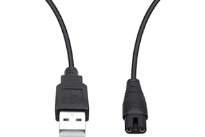 RAXSEG USB Charging Cable for Nicwell, Fairywill, Aquasonic, MOSPRO, Nicefeel, Zerhunt, Oralfree, Waterfloss, Tovendor, Hangsun, Initio, McNaval , Cremax and USB Charging Cord Replacement Parts ( Black)…