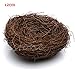 Produktbild XTYaa Vogelnest, handgefertigt, Weinrebe, Braun
