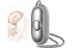 WINKITHW Calm Carry Sleep Aid Device - Anxiety Relief for Adults, Rechargeable Microcurrent Insomnia Solution, Portable Sleep Aid for Improved Deep Sleep, Calm Palm Device (Silver)