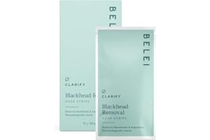 Belei - Tiras nasales para la limpieza de poros y puntos negros, 15 unidades