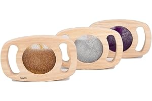 TickiT 73440 Easy Hold Glitter Panels Set of 3-Gold, Silver & Purple