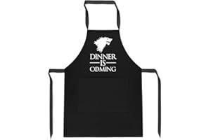 Kickass Tees Dinner Is Coming Apron Funny Fathers Day Game Of Thrones BBQ Gift For Dad Uncle