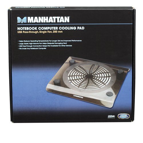 Manhattan Notebook Cooling Pad USB ein Lüfter 200 mm 703406 - 4