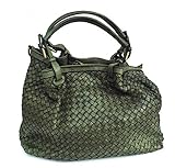 vescoli huglfing  Superflybags , Damen Henkeltasche L, Grün - dunkelgrün - Größe: L