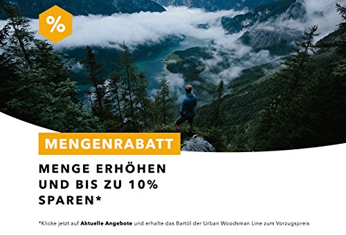 FOSTERED Bartöl „Urban Woodsman“ aus Bio Ölen. Hochwertiges Bartpflege Öl 50 ml für einen natürlich weichen & gepflegten Bart - 5