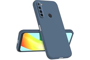 Longstong Funda Compatible con Redmi Note 8T (6.3"), Delgada Antigolpes Personalizada Diseño Minimalista - Lavanda Gris