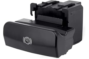 CANTONDZ Handbrake Button Electric Switch Electric Parking Brake Compatible with Peugeot 3008 5008 308 Citroen C4 II Picasso & Grand DS4 470703 470702 470706, Matte Black