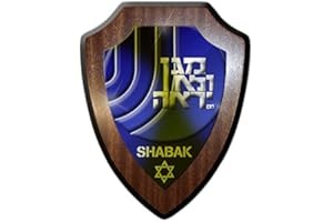 COPYTEC Stemma scudo/Banda Stagnata – shabak Shin Bet israelischer Inland servizi segreti Israele servizi segreti Distintivo Stemma # 13133