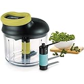 Tefal Ingenio K13212 5 saniyede doğrayıcı,elektriksiz ,buz kırıcı dahil,kapasite: 900 ml,sebze, meyve, soğan, fındık, sarımsa