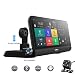 Produktbild 4G Auto DVR Kamera GPS 8" Android 5.1 FHD 1080 P Wifi Video Recorder Dash Cam Registrar Parkplatz Überwachung Dual Lens