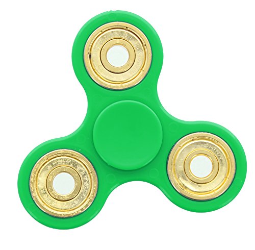 Fidget 3-Prong Hand Spinner: Green Fidget 3-Prong Hand Spinner: Green