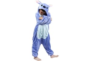 zpllsbratos Pigiama Bambino Unisex Tutina Animale Cosplay Costume Carnevale Halloween Natale