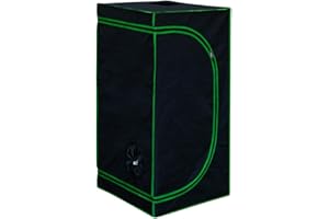 Kingpower 14 Taglie Grow Tent Box Interno Serra Coltiva la Tenda Idroponica Gabinetto di Alevamento, Dimensione:80 x 80 x 180 cm (05)