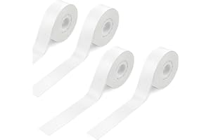 APOMOONS Qutie Label Tape, Waterproof DIY Self-Adhesive Labels for Qutie Label Printer: Thermal Labels (15mmx4m/Roll)