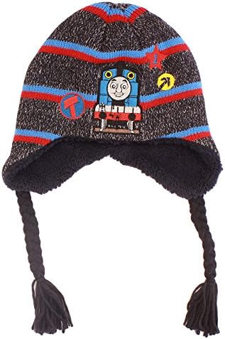 Boys Thomas The Tank Engine Winter Peruvian Hat Beanie Age 1-8 Years (Age3-6years)