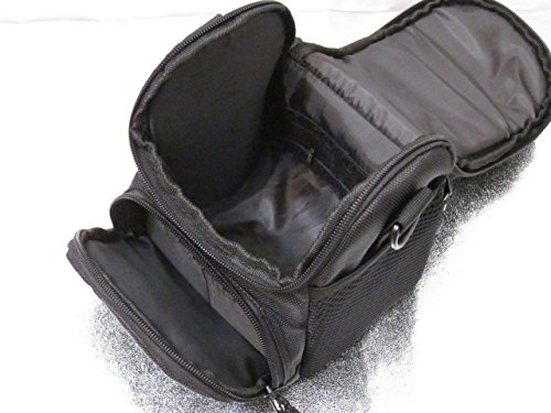 V91  camshot en nylon noir   tui pour appareil photo sac    bandouli  re pour appareil photo num  rique Nikon Coolpix verin P100  L840  P900  P610  P600  P530  P520  P510  P500  L830  L820  L810  L620  L340  L320  L120