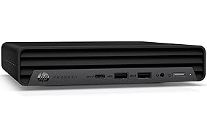HP EliteDesk 400 G6 Mini PC Computer Intel i5-10400T, Memoria Ram 16GB, Disco SSD 512GB, Windows 11 PRO (Ricondizionato)