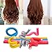 inkint 10Pcs Foam Hair Rods / Curler Sticks Set / Bendy Twist Curls Tool / Hair Curling Tools / DIY Styling Hair Roller