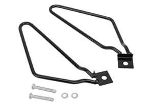 Aramox Motorrad Satteltaschenträger, Universal Satteltaschenhalterungen Satteltaschen Stützfahrrad Refit Satteltaschenträger Gepäckträger Kit Ersatz 883 XL1200