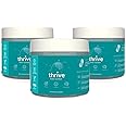 Food for Thought Thrive - Focus, Memory & Mood Booster - High Dosage Nootropic - Brain Supplement - Vit B6,B9,B12, Ashwagandha, Brahmi, Ginseng, L Tyrosine, L Tryptophan, L Theanine (3 Months Pack, 180 Capsules)