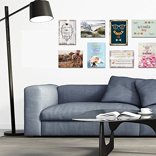 artissimo, Dekopanel, Deco Panel, ca. 30x20cm, PE5792-PA, Die Kunst zu leben.., Bild mit Spruch, Spruchbild, Wandbild, Wanddeko, Wanddekoration - 2