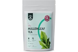 Herbal Hermit Mullein Leaf Herbal Tea Blend | Mullein Leaf Extract for Lungs Cleansing, Detox, and Respiratory Support | Cut and Sifted Dried Leaves | Promotes Overall Health | 3.0 oz / 85 grams