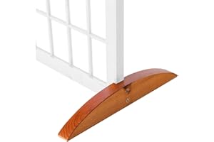 Homestyle4U Przegroda Pokoju, Drewno, Czarny