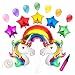 Produktbild StageOnline Aluminium Einhorn Ball Zeichentrick Ball Set Geburtstag Party Dekoration