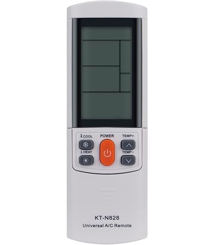 Carrier R14A AC Remote Control – Replacement For R14/CE, R14A/CE, R14A/E – White Wireless