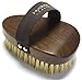 Walnut Professional Body Brush with Extra Firm Bristles