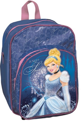 DISNEY THEME TV CHARACTER CHILDREN JUNIOR BACK PACK SCHOOL BAG WITH 3D EFFECT (CINDERELLA)