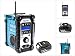 Produktbild Makita DMR 104 Baustellen Radio Schwarz Grün DAB Digital + 1x BL 1850 18V - 5Ah Akku - ohne Ladegerät