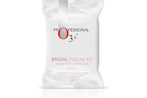 O3+ Bridal Facial Kit for Radiant & Glowing Skin - Suitable for All Skin Types (120 g, enkel användning)