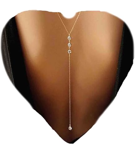 Collier De Corps En Cristal Slave Collier De Soutien-Gorge En Argent